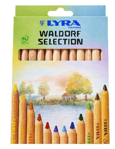 Coloring pencils LYRA Super Ferby Waldorf 12-colors