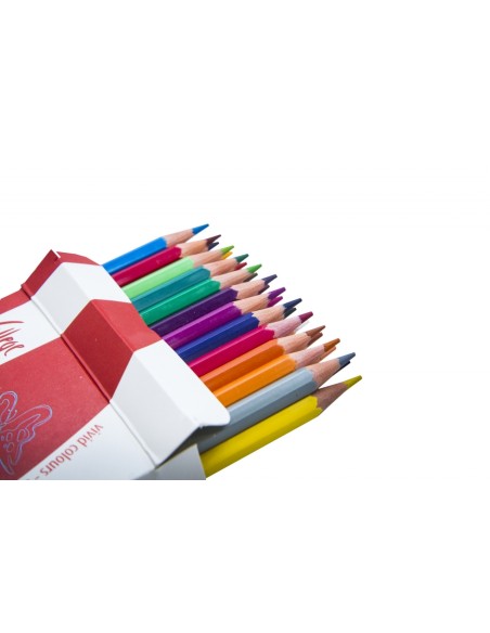 Coloring pencils College 24-colors wood-free