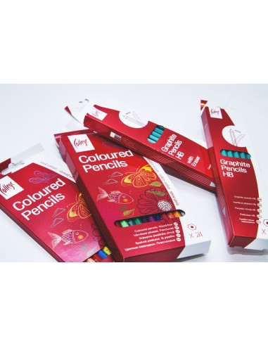Coloring pencils College 24-colors wood-free