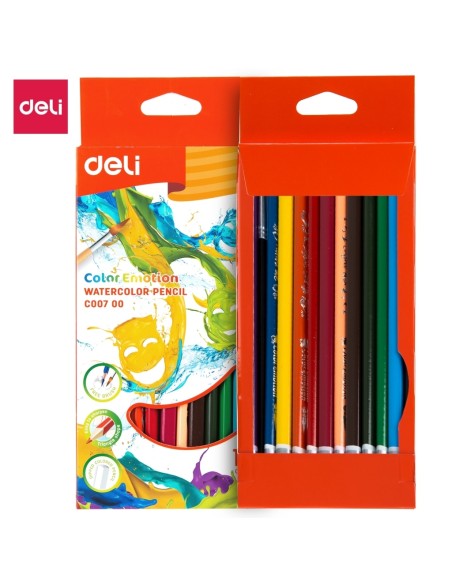 Water Colored Pencil Deli 12 colors assorted