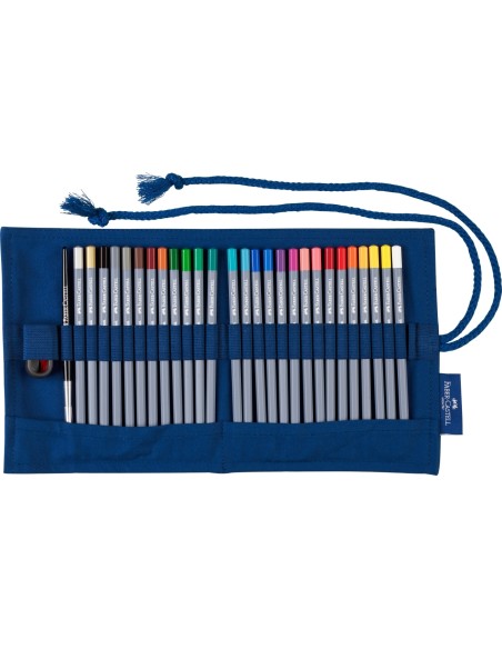 Akvarellpliiatsid Faber-Castell Goldfaber Aqua 27 värvi pinalis