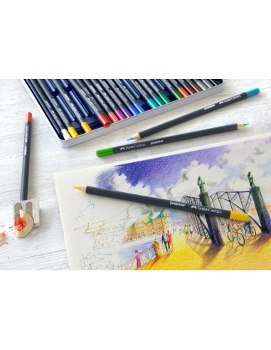 Värvipliiatsid Faber-Castell Goldfaber Creative Studio 12 värvi