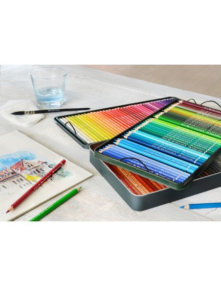Faber-Castell Albrecht Dürct artists´ watctcolour pencil, tin of 120