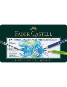 Akvarell-kunstipliiatsid Faber-Castell Albrecht Dürer 12 värvi 2