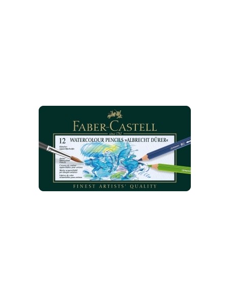 Faber-Castell Albrecht Dürer artists´ watercolour pencil, tin of 12
