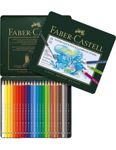 Faber-Castell Albrecht Dürer artists´ watercolour pencil, tin of 24