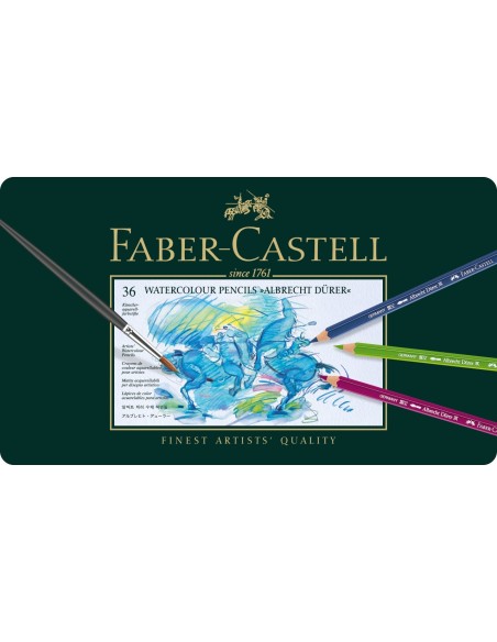 Faber-Castell Albrecht Dürer artists´ watercolour pencil, tin of 36