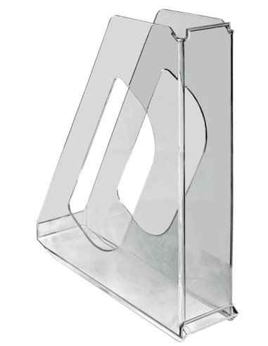 Magazine file Esselte Europost A4 horis transparent