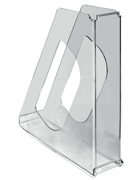 Magazine file Esselte Europost A4 horis transparent