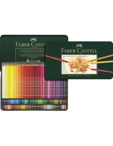 Faber-Castell Polychromos artists´ colour pencil, tin of 120