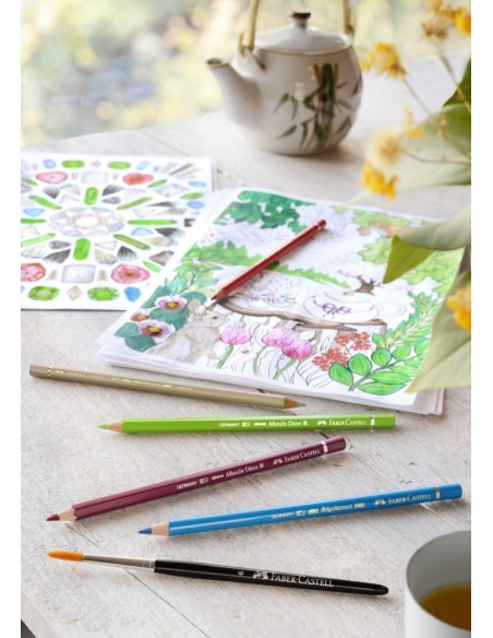 Kunstniku värvipliiatsid Faber-Castell Polychromos Art&Graphic, 120-värvi, puit karp