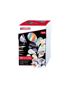 Kinkekomplekt Edding Colour Happy 69+1