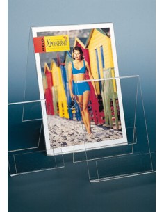 Brochure rack A4 for advertisements (P)