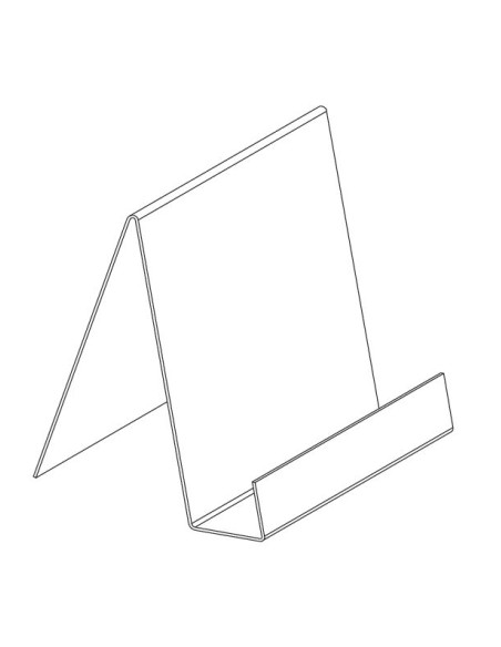Brochure rack A4 for advertisements (P)