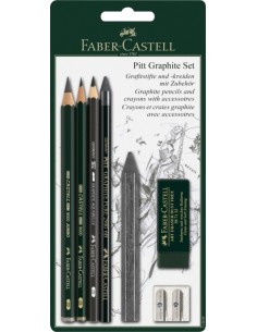 Faber-Castell Pitt Graphite set, blister card, 7 pieces