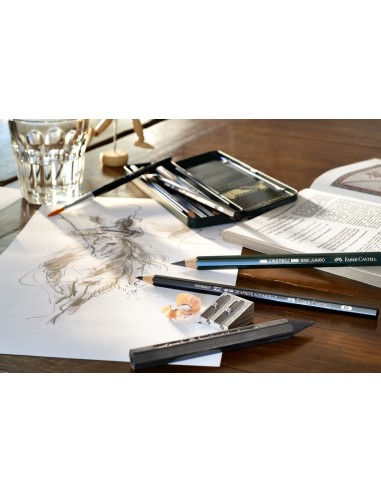 Söepliiats Faber-Castell 2900 HB - puiduvaba kunstnikupliiats