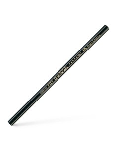 Faber-Castell Pitt natural charcoal pencil, oil-free, colour 199 black hard