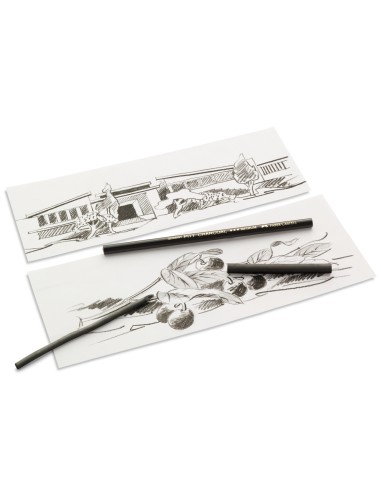 Faber-Castell Pitt natural charcoal stick, 9-15 mm