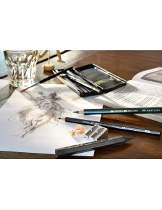 Grafiitkriit Faber-Castell Pitt 6B 2