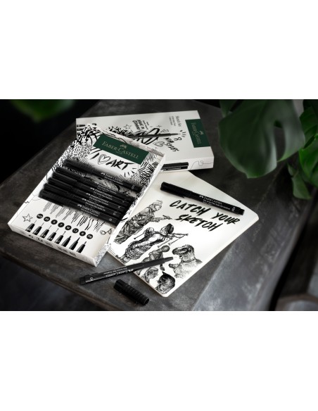 Kinkekomplekt Pitt Artist Pen + Sketchbook