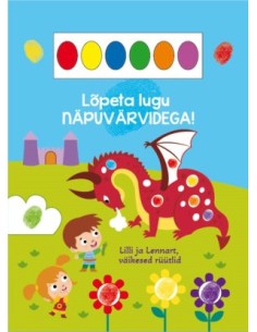 Lõpeta lugu näpuvärvidega. Lilli ja Len