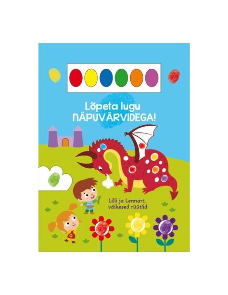 Lõpeta lugu näpuvärvidega. Lilli ja Len