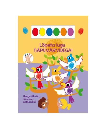 Lõpeta lugu näpuvärvidega. Miia ja Ma