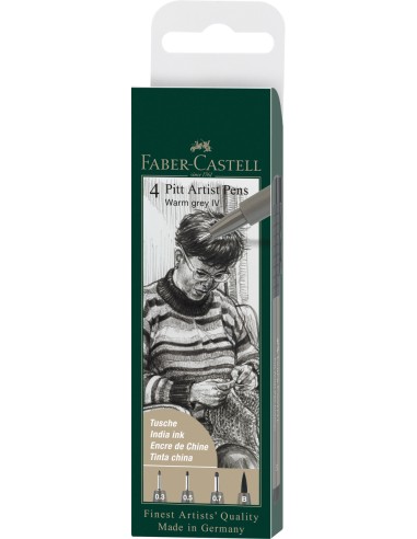 Pintsel-pliiats Faber-Castell Pitt Artist Pen 273 4tk/pk