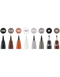India ink Pitt Artist Pen Classical 8ct 2