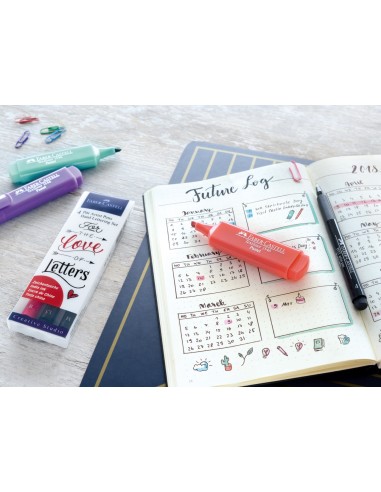 Faber-Castell Pitt Artist Pen Metallic 1.5 India ink pen, wallet of 4