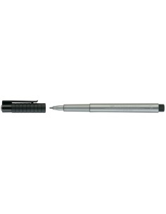 Faber-Castell Pitt Artist Pen Metallic 1.5 India ink pen, colour 251 silver