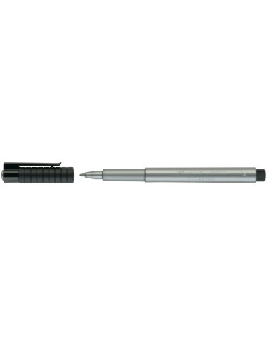 Faber-Castell Pitt Artist Pen Metallic 1.5 India ink pen, colour 251 silver