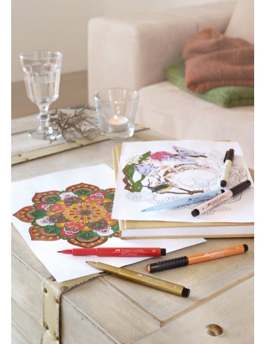 Pintsel-pliiats Faber-Castell Pitt Artist Pen hõbe