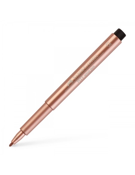 Faber-Castell Pitt Artist Pen Metallic 1.5 India ink pen, colour 252 copper