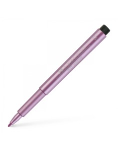 Faber-Castell Pitt Artist Pen Metallic 1.5 India ink pen, colour 290 ruby metallic