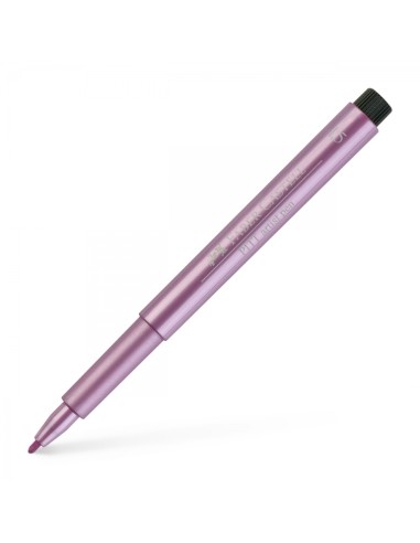 Faber-Castell Pitt Artist Pen Metallic 1.5 India ink pen, colour 290 ruby metallic