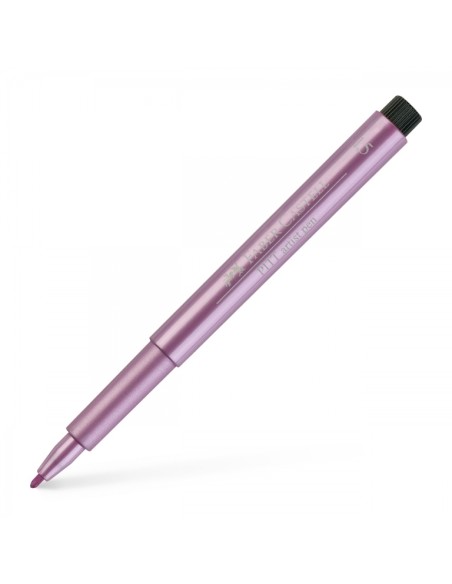 Faber-Castell Pitt Artist Pen Metallic 1.5 India ink pen, colour 290 ruby metallic