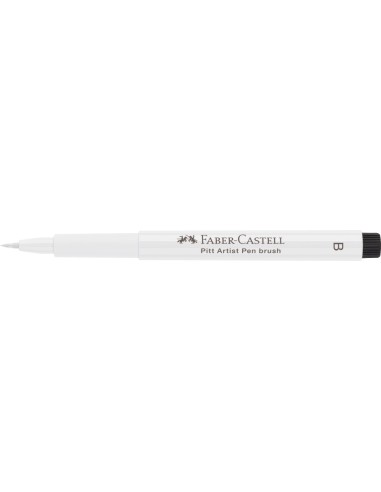 Faber-Castell Pitt Artist Pen Brush India ink pen, colour 101 white