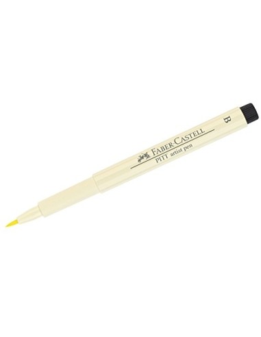 Pintsel-pliiats Faber-Castell Pitt Artist Pen helekollane (ivory)