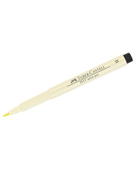 Pintsel-pliiats Faber-Castell Pitt Artist Pen helekollane (ivory)