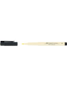 Pintsel-pliiats Faber-Castell Pitt Artist Pen helekollane (ivory) 2