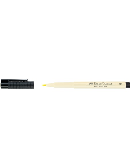 Pintsel-pliiats Faber-Castell Pitt Artist Pen helekollane (ivory)