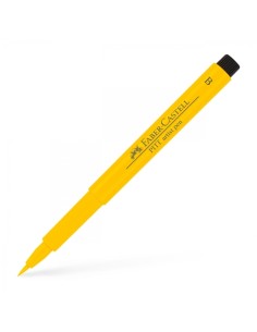 Pintsel-pliiats Faber-Castell Pitt Artist Pen kollane (cadnium yellow)