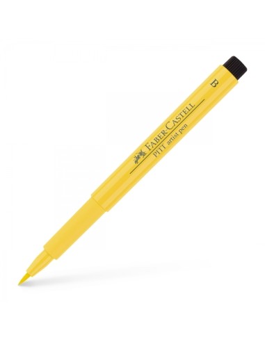 Faber-Castell Pitt Artist Pen Brush India ink pen, colour 108 dark cadmium yellow