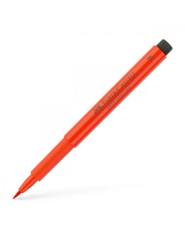 Faber-Castell Pitt Artist Pen Brush India ink pen, colour 118 scarlet red