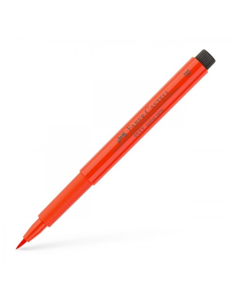 Faber-Castell Pitt Artist Pen Brush India ink pen, colour 118 scarlet red