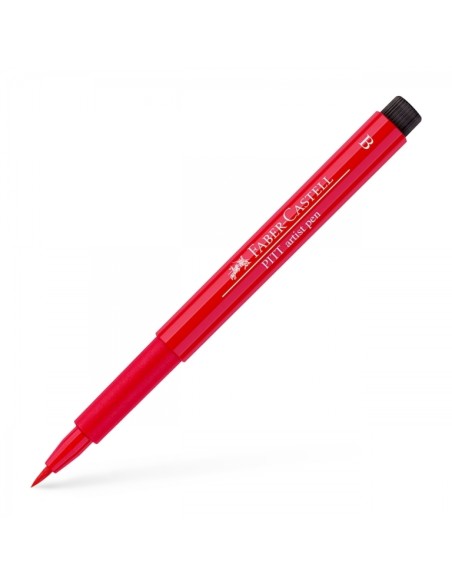 Pintsel-pliiats Faber-Castell Pitt Artist Pen punane (geranium red)