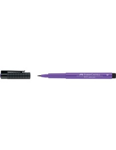 Pintsel-pliiats Faber-Castell Pitt Artist Pen tumelilla (purple violet) 2