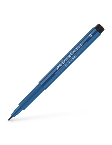 Pintsel-pliiats Faber-Castell Pitt Artist Pen tumesinine (indianthrene blue)