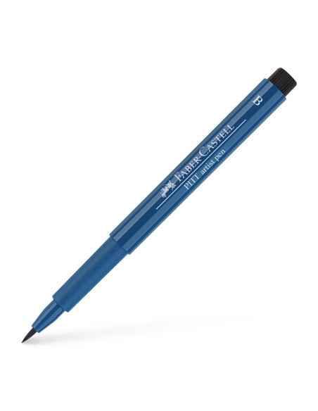 Pintsel-pliiats Faber-Castell Pitt Artist Pen tumesinine (indianthrene blue)